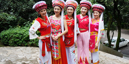 白族 圖/婚尚網(wǎng)