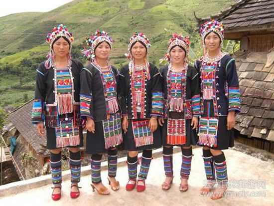 哈尼族 圖/云南楚雄文化網(wǎng)